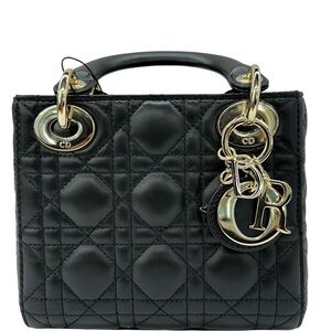 Mini Lady Dior Bag
Black Cannage Lambskin
